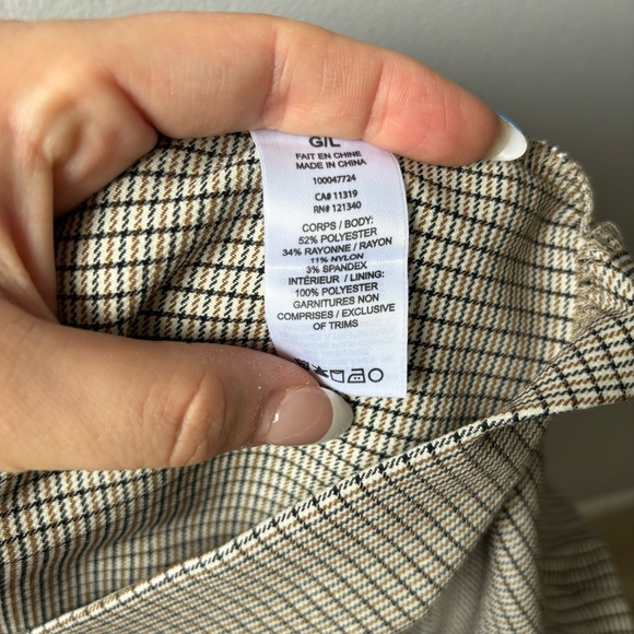 Plaid Mini skirt - Picture 3 of 9